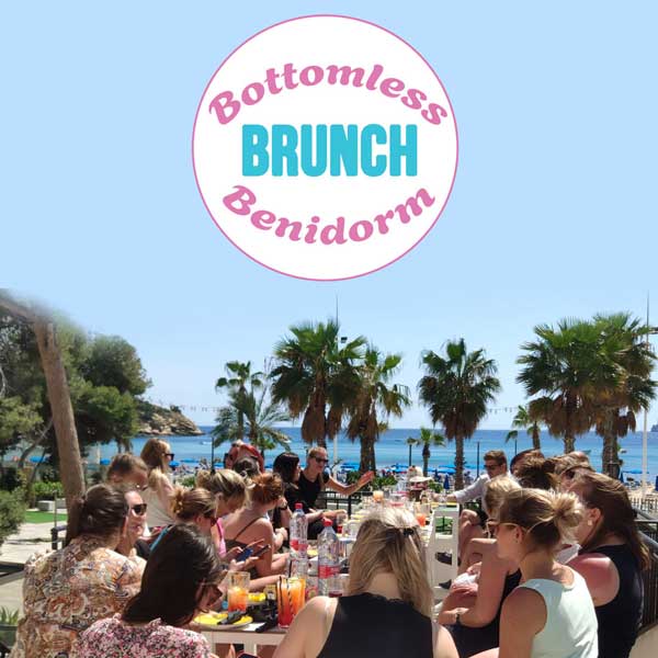 bottomless brunch in Benidorm